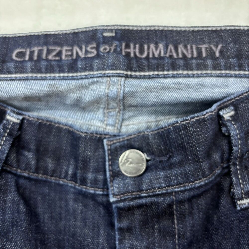 COH Citizens Of Humanity Hutton Wide Leg Dark Wash Flare Jeans - Size 30 - Picture 11 of 16